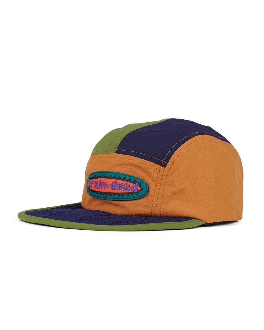 Hoed | Brain Dead Adventure Nylon Duckbill Hat Navy/Multi