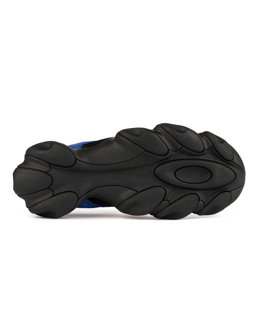 Schoenen | Brain Dead Oakley Factory Team Flesh Sandal Electric Blue/Black