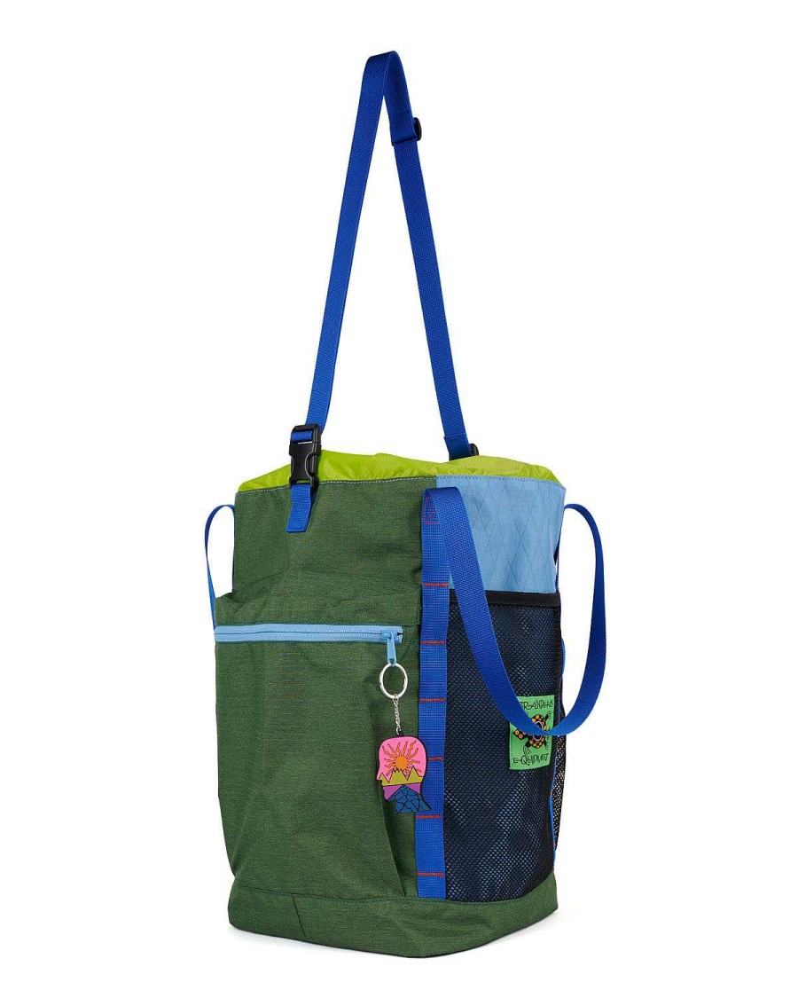 Tas | Brain Dead Brain Dead Equipment Climbing Utility Bag - Forest Green Forest Green/Blue