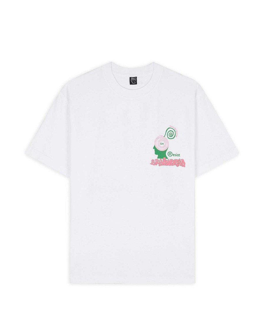 T-Shirt | Brain Dead Brain Dead X Goodhood Resist T-Shirt White