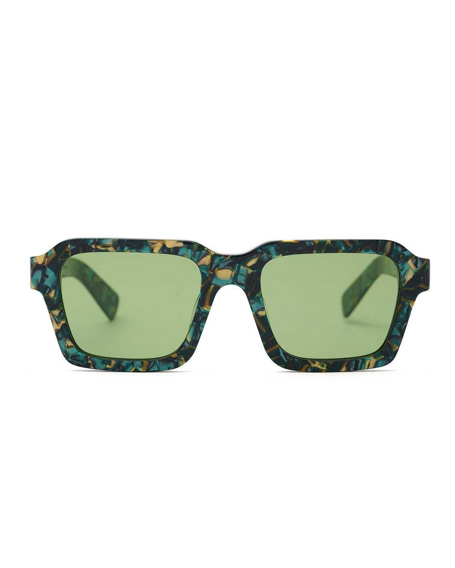 Brillen | Brain Dead Staunton Post Modern Primitive Eye Protection Green Granite/Green