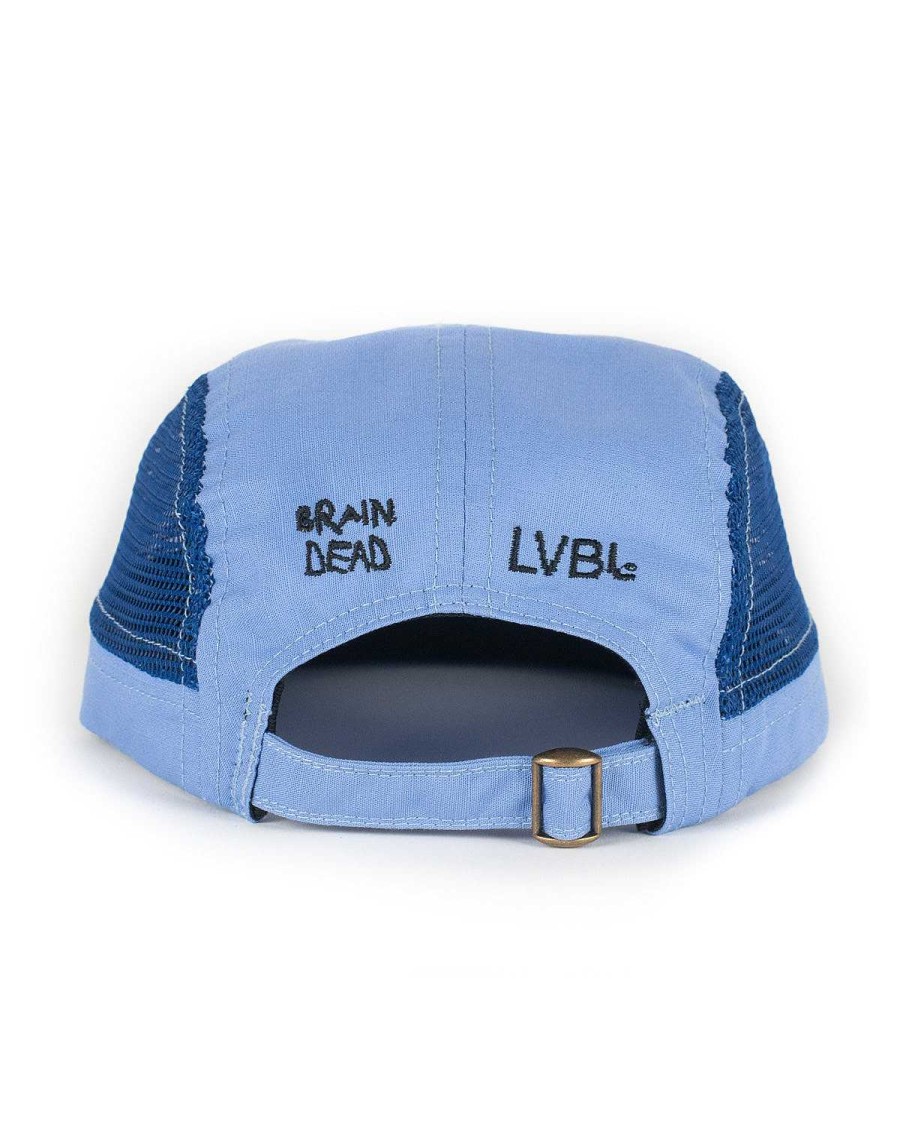 Hoed | Brain Dead Brain Dead Equipment Deadball Racquet Club Hat Blue