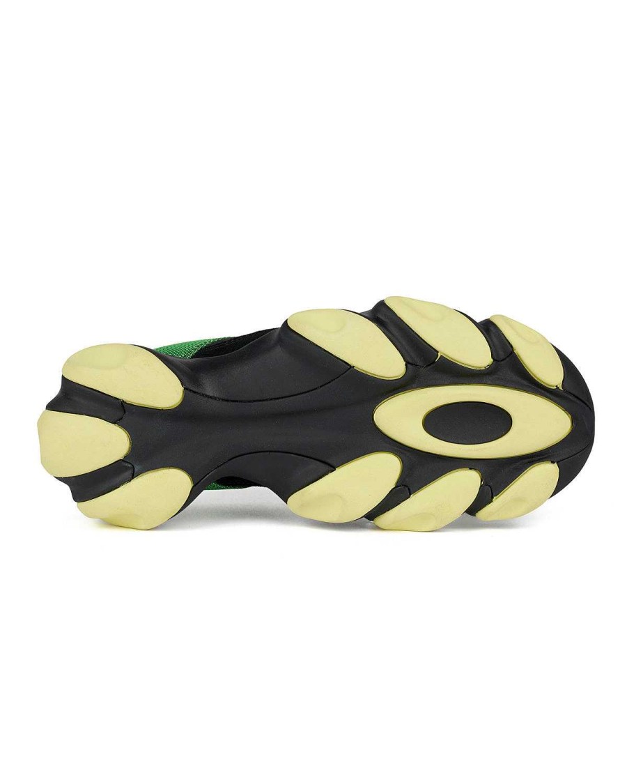 Schoenen | Brain Dead Oakley Factory Team Flesh Sandal - Green/Lemon Green / Lemon