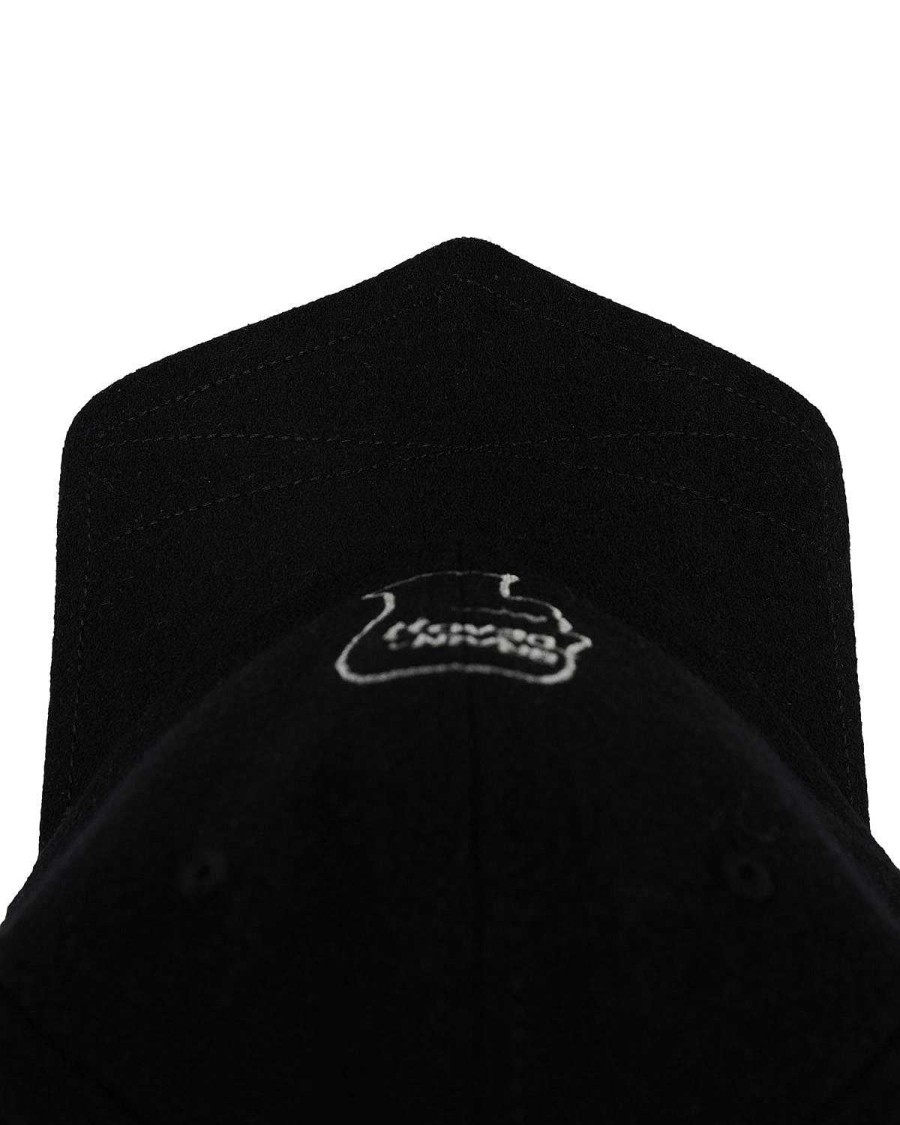 Hoed | Brain Dead Batwing Logohead Hat Black