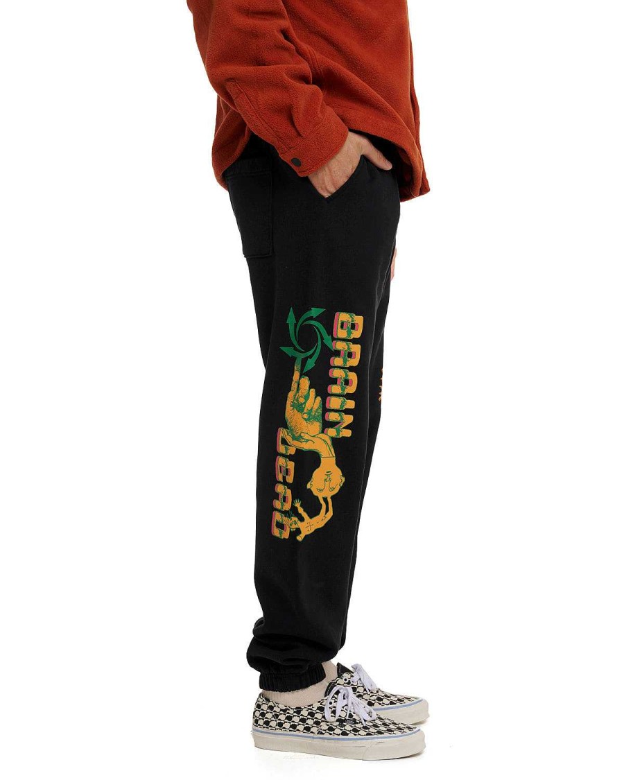 Joggingbroek | Brain Dead Global Streams Sweatpant Black