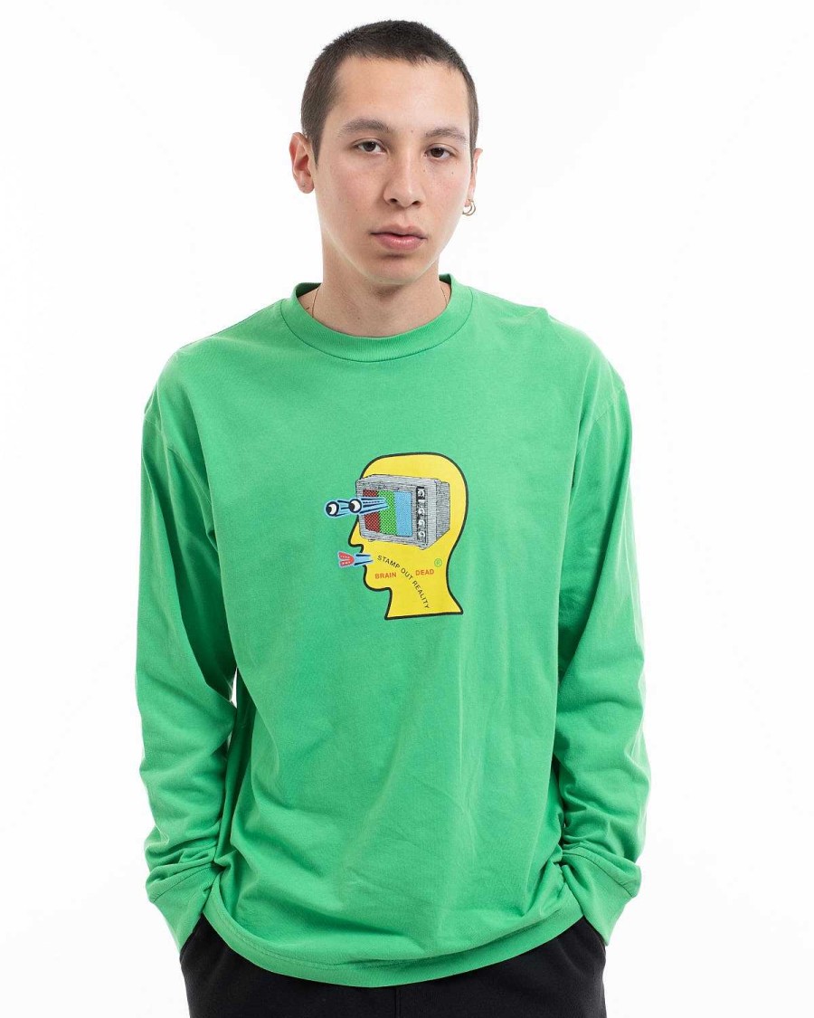 Lange Mouw | Brain Dead Tele Eyes Long Sleeve Kelly Green