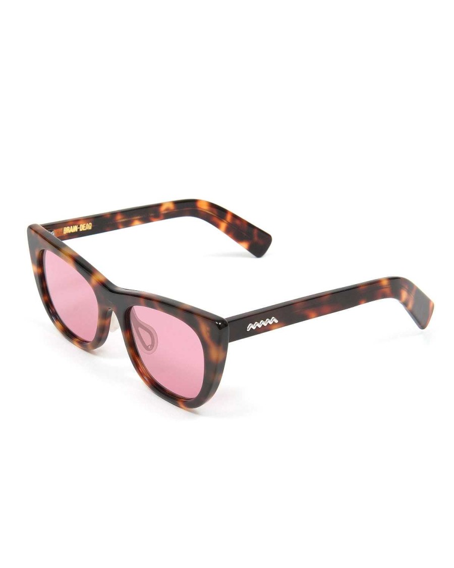 Brillen | Brain Dead Natto Post Modern Primitive Eye Protection Brown Tortoise/Rose