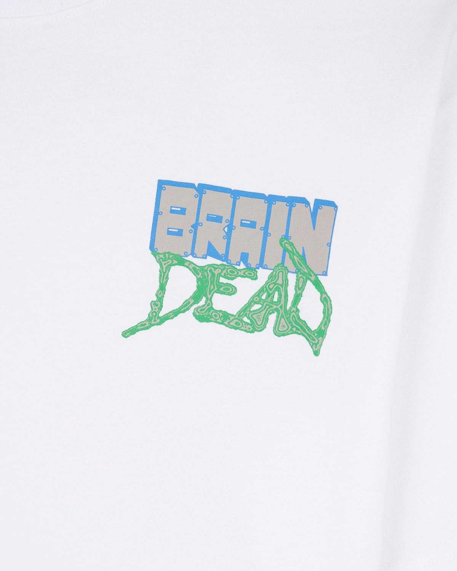 T-Shirt | Brain Dead Psychosis T-Shirt White