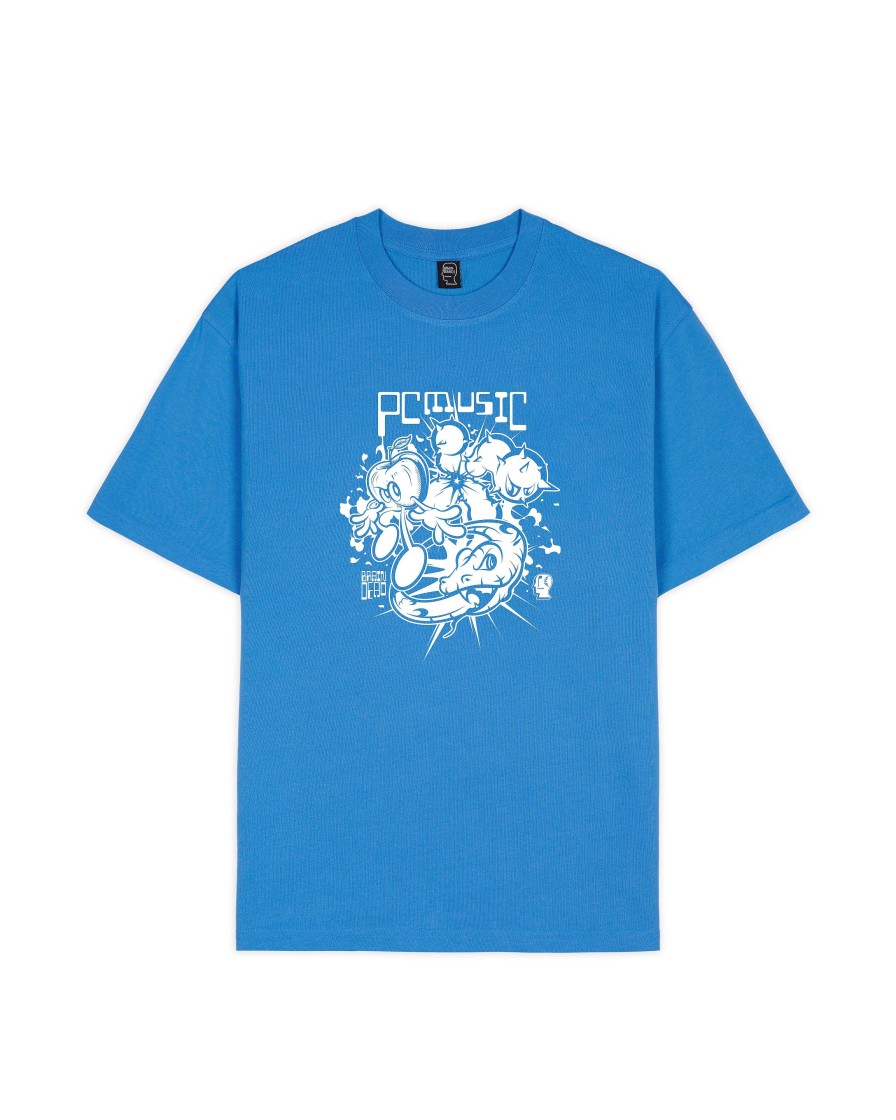 T-Shirt | Brain Dead Brain Dead X Pc Music T-Shirt China Blue