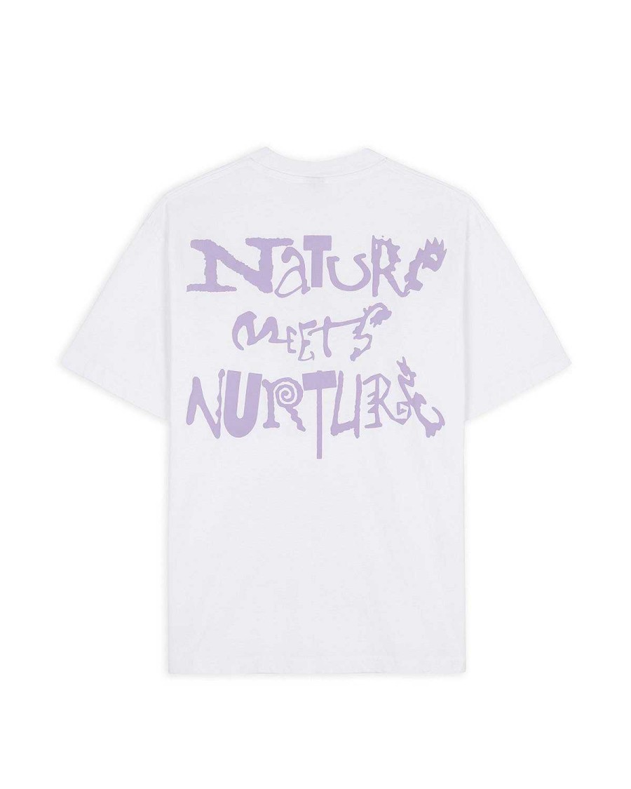 T-Shirt | Brain Dead Brain Dead Equipment Nature Nature T-Shirt White