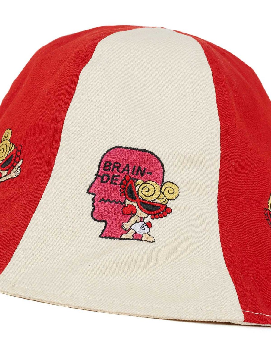 Hoed | Brain Dead Brain Dead X Hysteric Mini Tulip Hat Strawberry