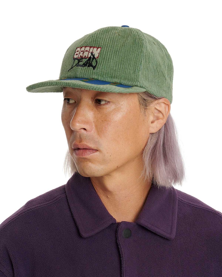 Hoed | Brain Dead Sludge Twill 6 Panel Cap Olive