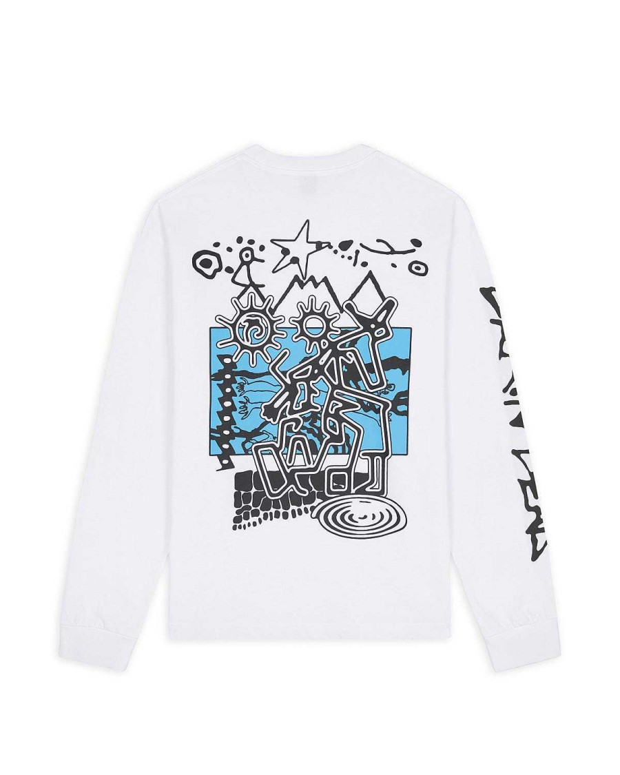 Lange Mouw | Brain Dead Brain Dead Equipment Primitive Fairy Long Sleeve White