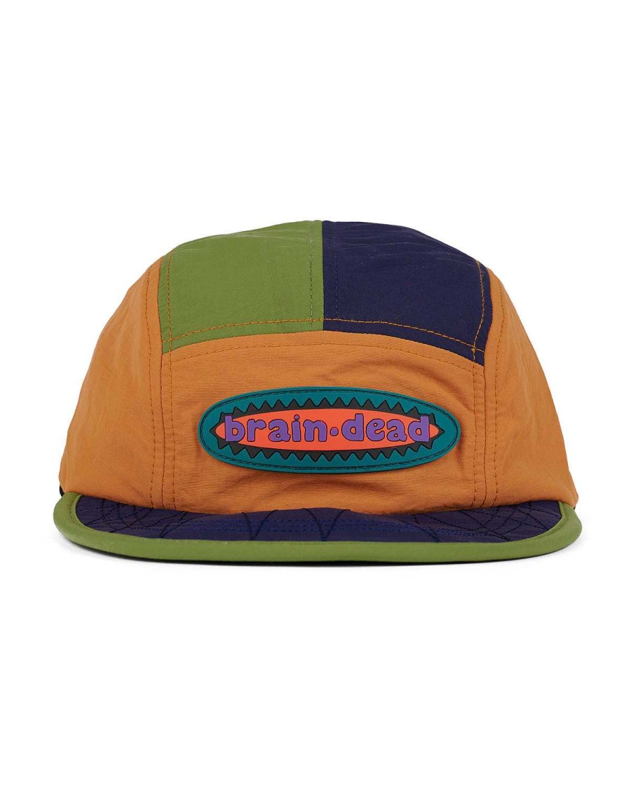 Hoed | Brain Dead Adventure Nylon Duckbill Hat Navy/Multi