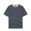 T-Shirt | Brain Dead 94 Striped T-Shirt Navy Multi