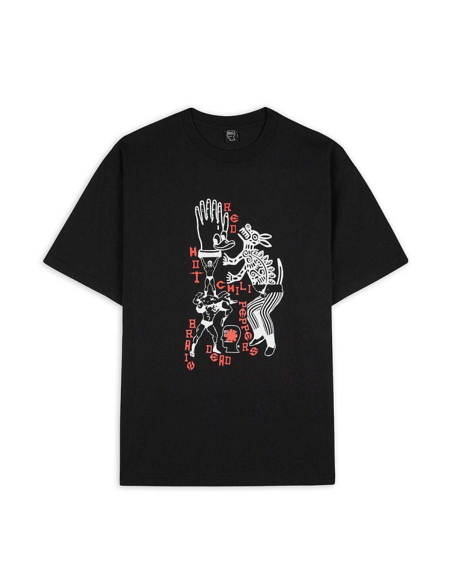 T-Shirt | Brain Dead Brain Dead X Red Hot Chili Peppers Dog Dance T-Shirt Black