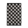 Handdoek | Brain Dead Checkered Logo Head Hand Towel Black