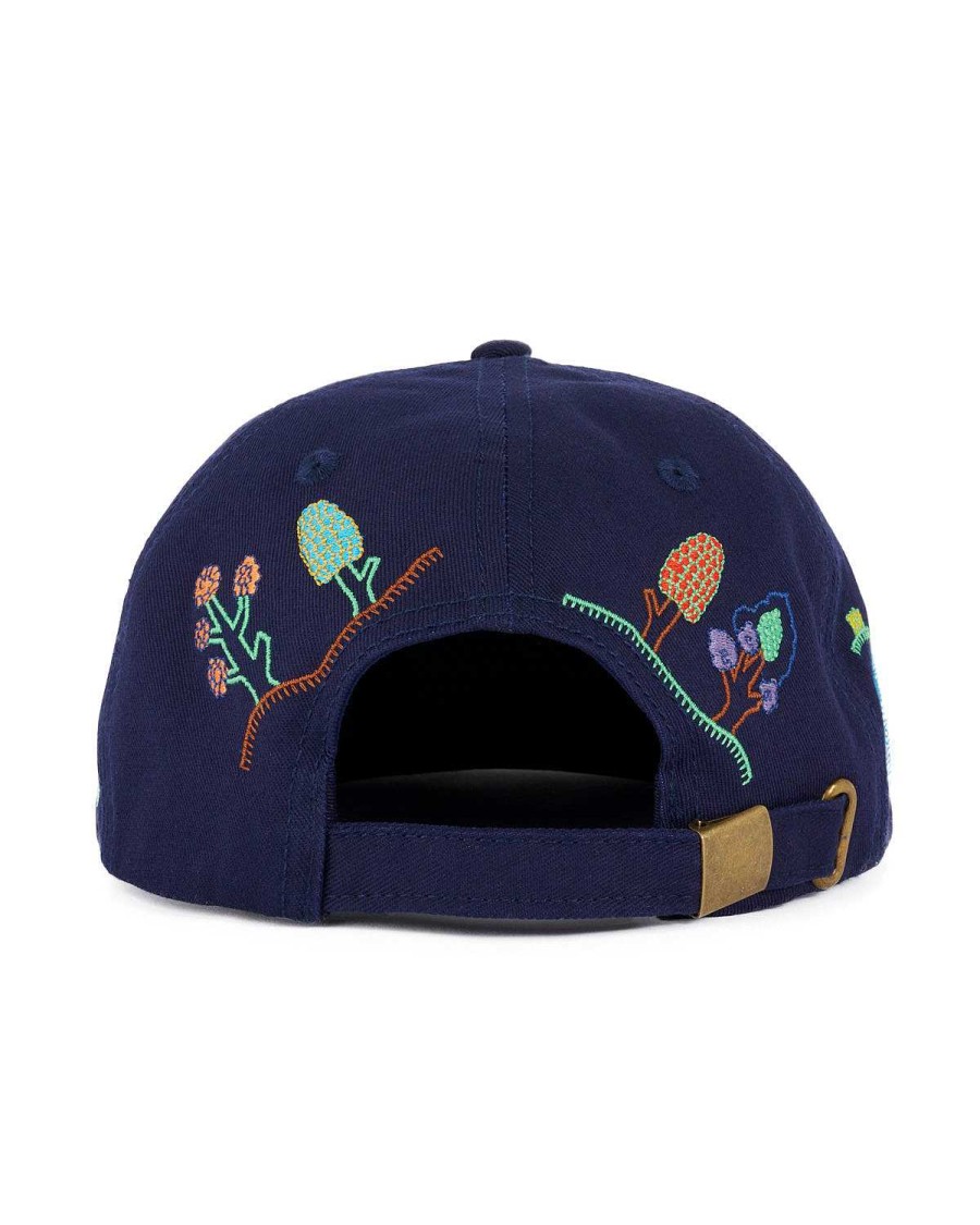 Hoed | Brain Dead River 6 Panel Cap Navy