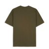 T-Shirt | Brain Dead 3D Embroidered Logohead Heavy Weight T-Shirt Olive