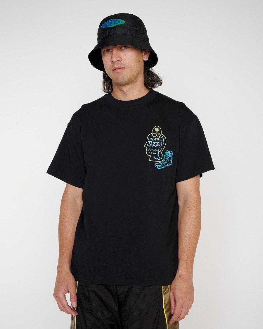 T-Shirt | Brain Dead Brain Jazz T-Shirt Black