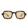 Brillen | Brain Dead Newman Post Modern Primitive Eye Protection - Petri Tortoise/Yellow Petri Tortoise Frame / Yellow Lens