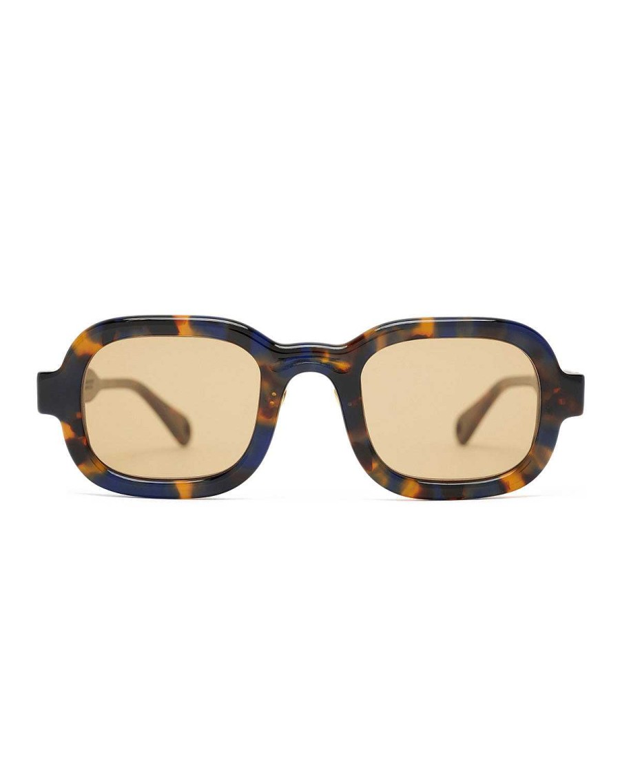 Brillen | Brain Dead Newman Post Modern Primitive Eye Protection - Petri Tortoise/Yellow Petri Tortoise Frame / Yellow Lens