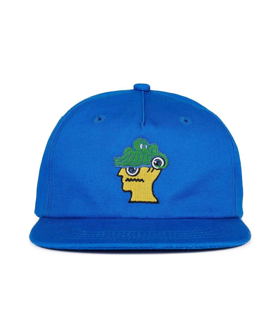 Hoed | Brain Dead Overcast Kids 6 Panel Cap Blue