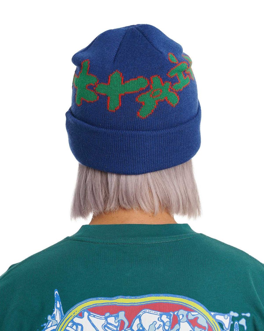 Hoed | Brain Dead Amoeba Wool Beanie Navy