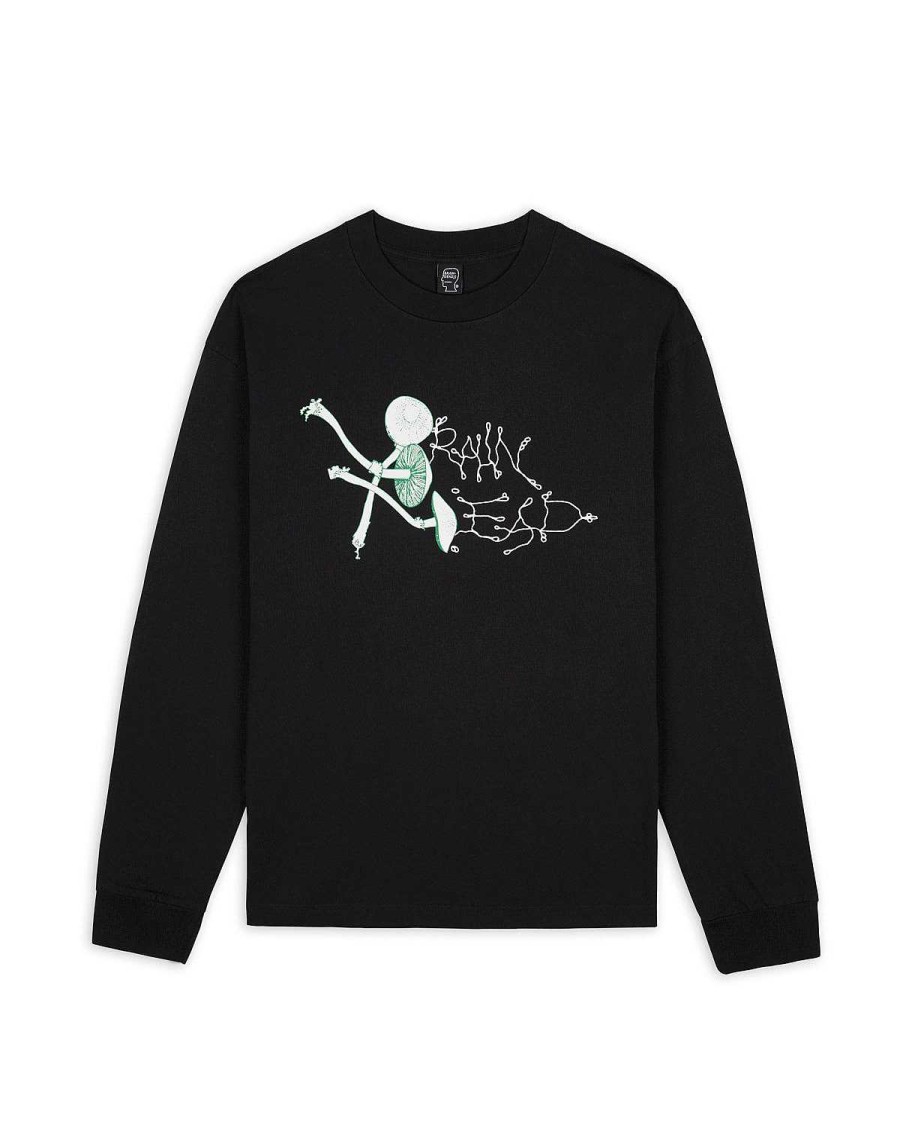 Lange Mouw | Brain Dead Post-Human Laboratories Long Sleeve Black