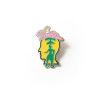 Pin | Brain Dead Angel Head Enamel Pin Yellow/Multi