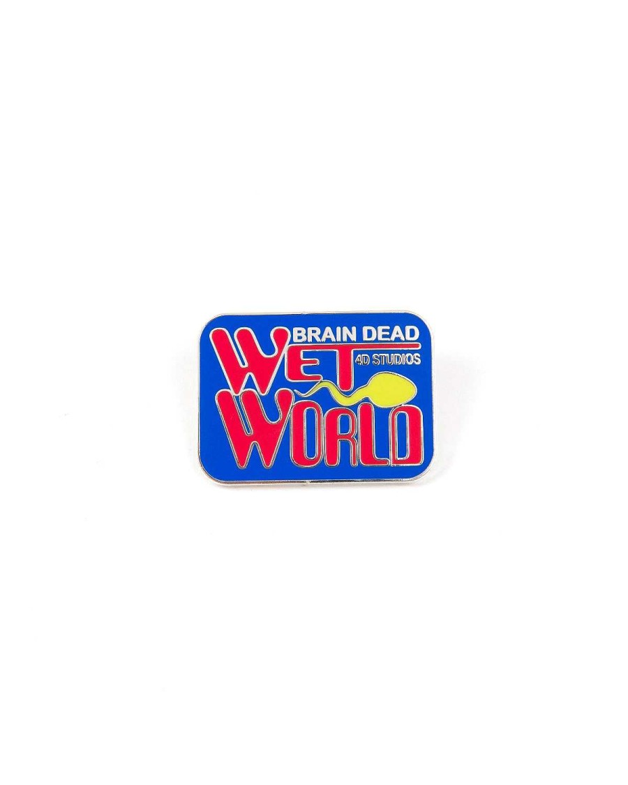 Pin | Brain Dead Wet World Enamel Pin Multi