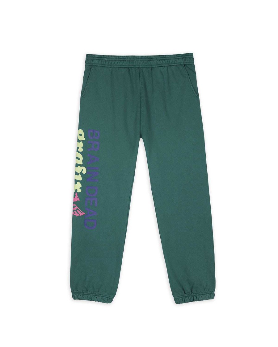 Joggingbroek | Brain Dead Grafix Sweatpant Green