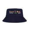 Hoed | Brain Dead Brain Dead X Toro Y Moi Save Our Planet Bucket Hat Navy