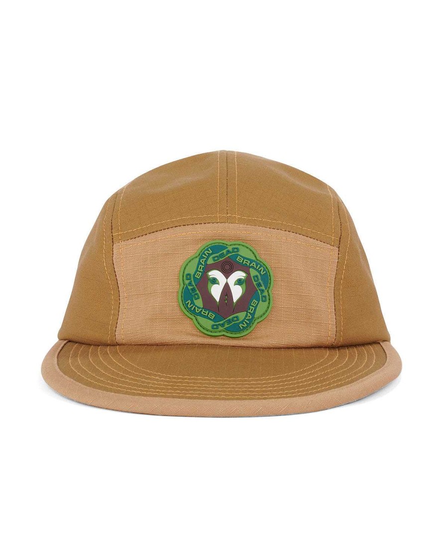 Hoed | Brain Dead Anglers 5 Panel Camp Hat Olive