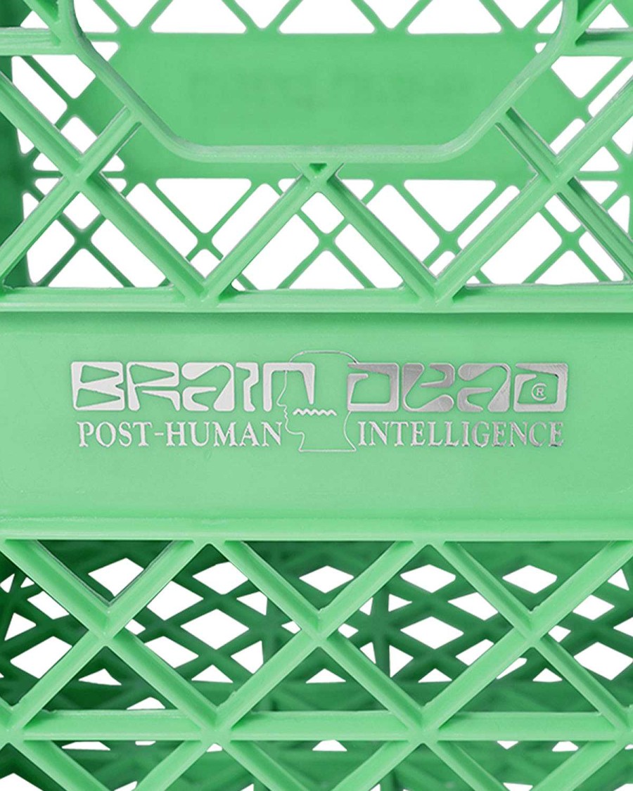 Krat | Brain Dead Brain Dead Post Human Record Crates Green