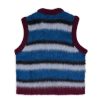 Vest | Brain Dead Blurry Lines Alpaca Sweater Vest Yellow Multi