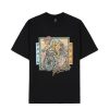 T-Shirt | Brain Dead Brain Dead Equipment Bike Lizard T-Shirt Black