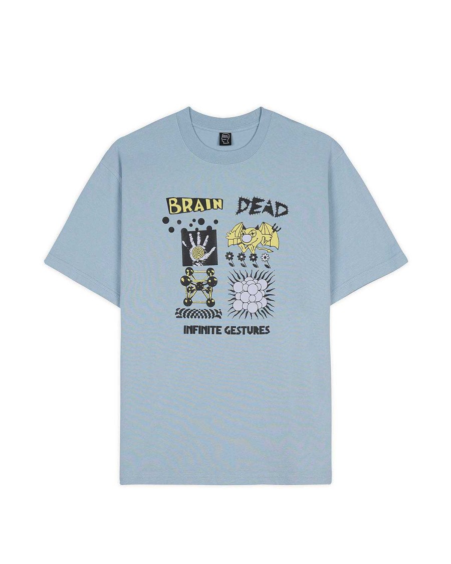 T-Shirt | Brain Dead Infinite Gestures T-Shirt Slate