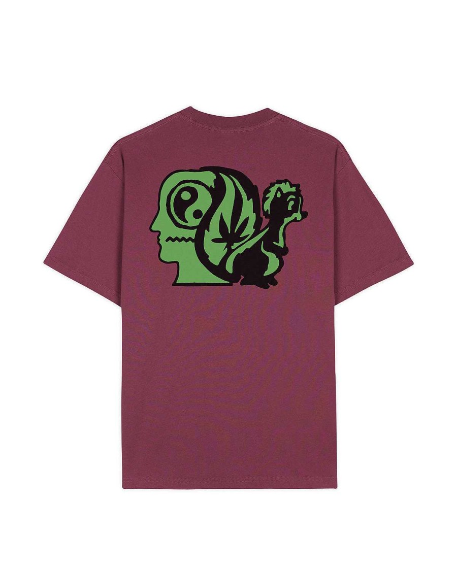 T-Shirt | Brain Dead Brain Dead X Peter Sutherland Sos T-Shirt Raspberry