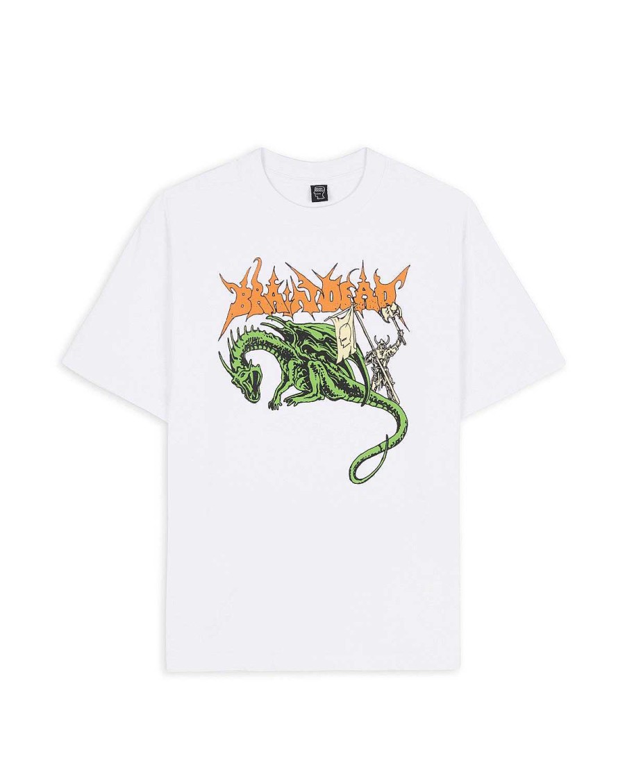 T-Shirt | Brain Dead End Of Days T-Shirt White