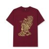 T-Shirt | Brain Dead Kogan'S Revenge T-Shirt Maroon