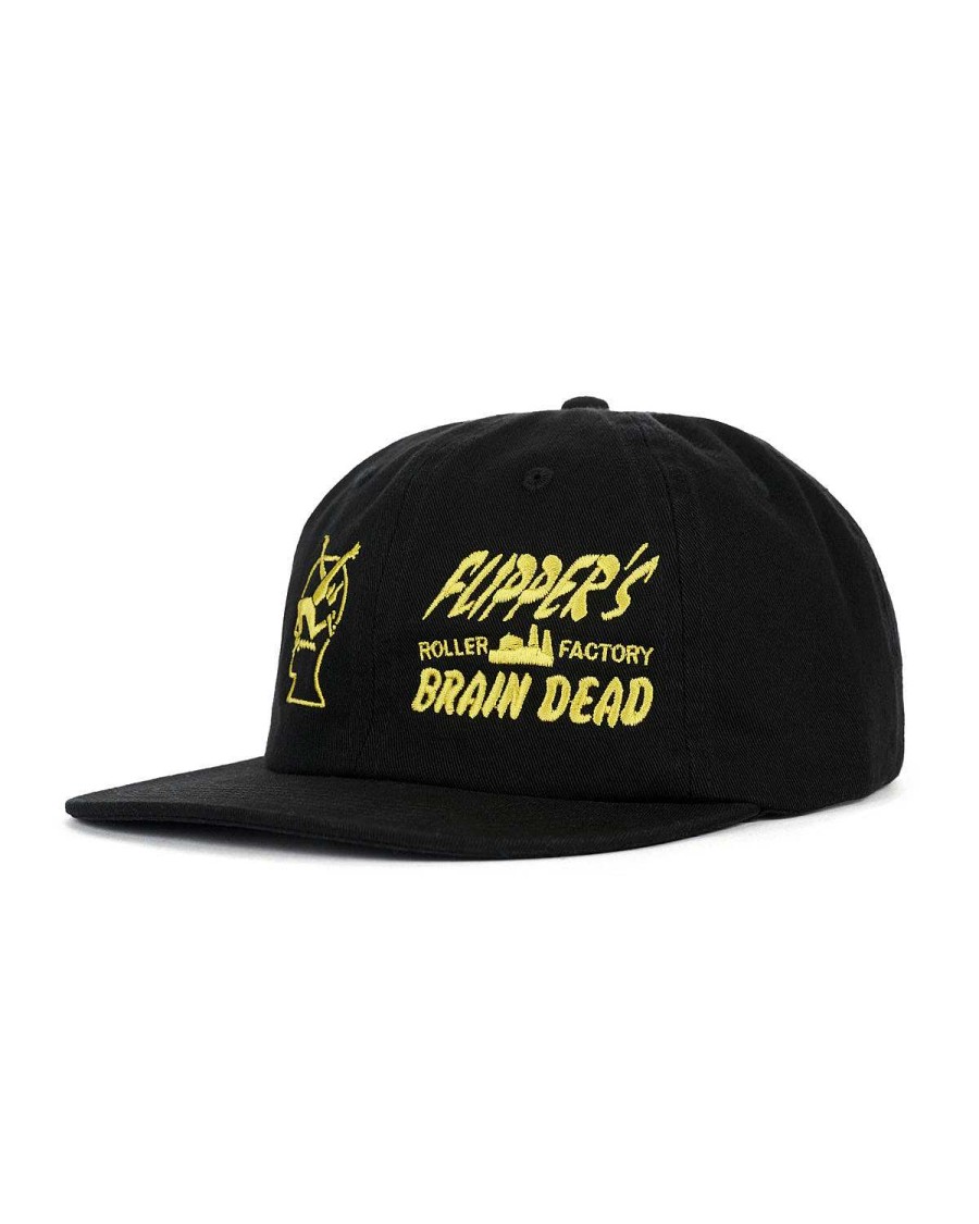 Hoed | Brain Dead Brain Dead X Flippers Factory Hat Black