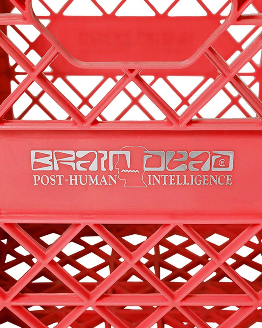 Krat | Brain Dead Brain Dead Post Human Record Crates Red