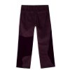 Hijgen | Brain Dead Womens Velvet & Cord Organic Panel Pant - Purple Purple/Black