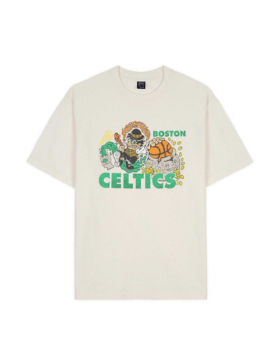 T-Shirt | Brain Dead Brain Dead X Nba Boston Celtics T-Shirt Natural