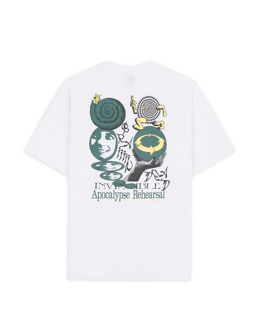 T-Shirt | Brain Dead Brain Dead X Invincible Apocalypse T-Shirt White