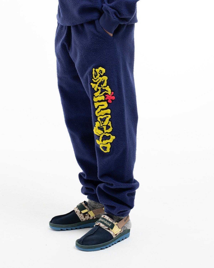 Hijgen | Brain Dead Slime Reverse Fleece Sweatpant Navy