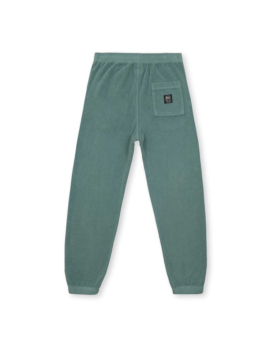 Hijgen | Brain Dead Reverse Fleece Sweatpant W/ Pvc Seafoam