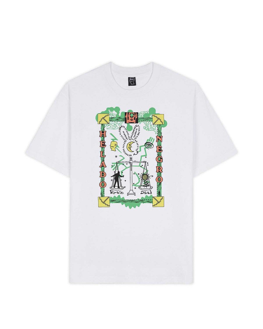 T-Shirt | Brain Dead Brain Dead X Helado Negro T-Shirt White