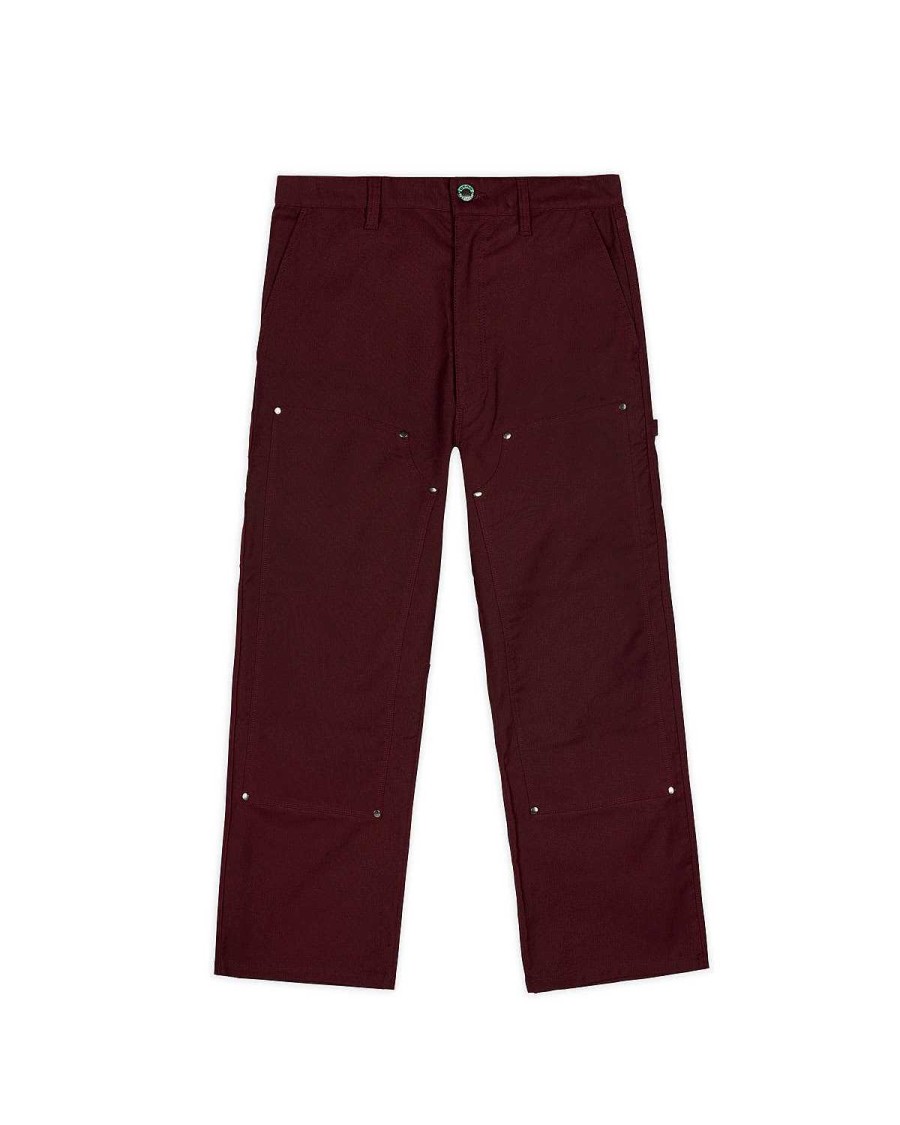 Hijgen | Brain Dead Moleskin Double Knee Utility Pant Burgundy